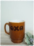 OXO◇ マグカップ（ブラウン01）