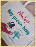 値下げ♪Hamleys◇おもちゃ屋さんのエコバッグ（Big Green Bag）