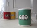 イギリスアンティーク*OXO マグカップ（グリーン）
