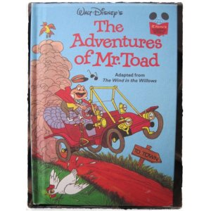 画像: ディズニー絵本：The Adventures of Mr. Toad-1981