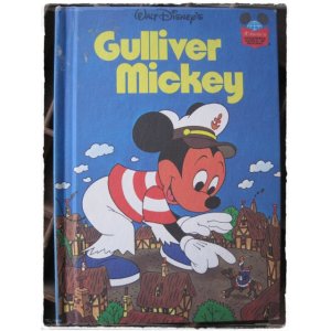 画像: ディズニー絵本：Gulliver Mickey-1975