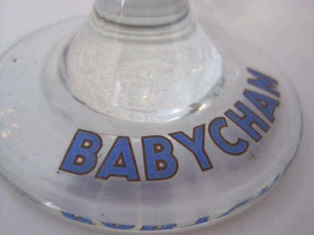 画像: イギリスアンティーク*Babyｃhamノベルティグラス（1個）