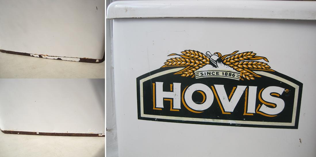 画像: イギリスアンティーク*HOVIS保存缶