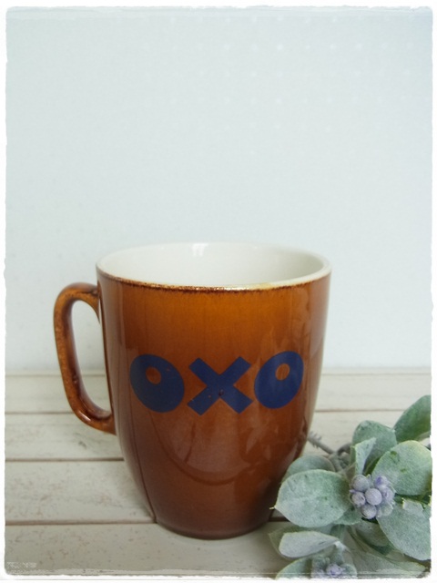 画像1: OXO◇ マグカップ（ブラウン03）