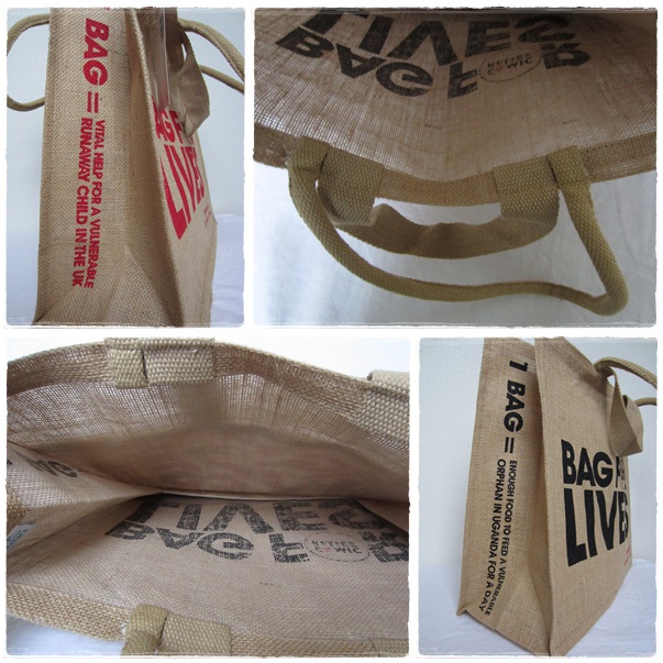 画像: Sainsbury's◇麻エコバッグ（bag for lives）