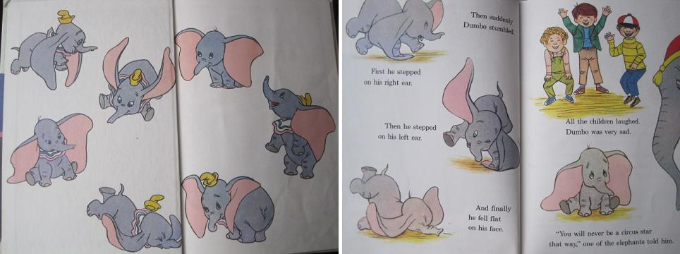 画像: ディズニー絵本：DUMBO -1978