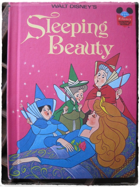 画像1: ディズニー絵本：Sleeping Beauty-1974