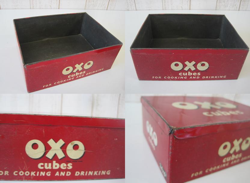 画像: イギリスアンティーク*OXO cubes缶 