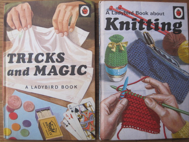 画像: 絵本Lady Bird：Knitting / TRICKS and MAGIC　2冊セット